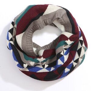 2/$30 Ladies Tribal Print Winter Infinity Scarf